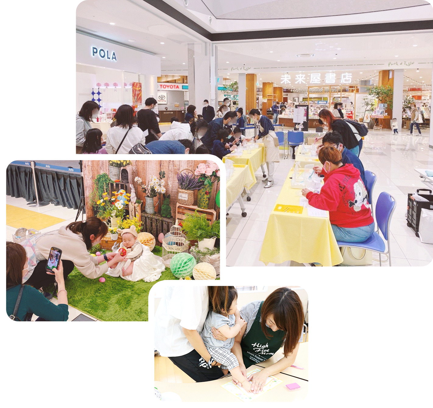 イベントと写真撮影会の様子